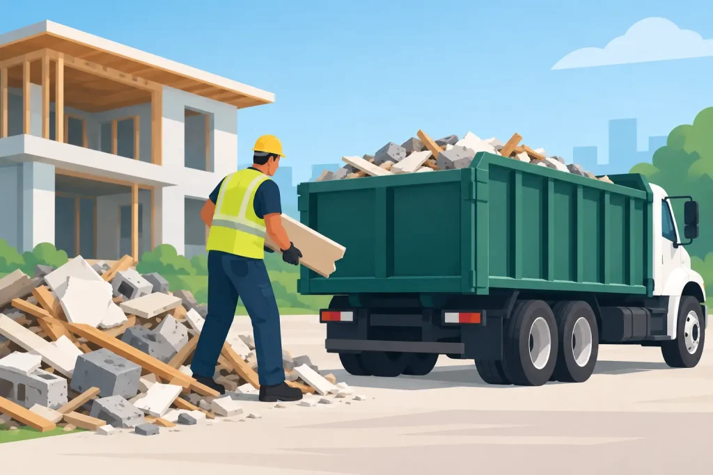 Construction Debris Removal Without the Headache