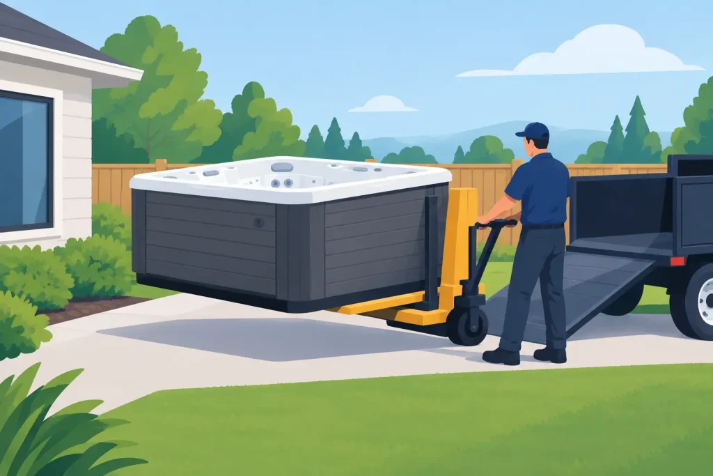 Hot Tub Removal Without the Heavy Lifting