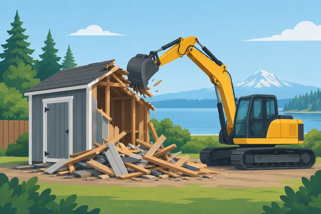 Shed Demolition Services Olympia Can Count On